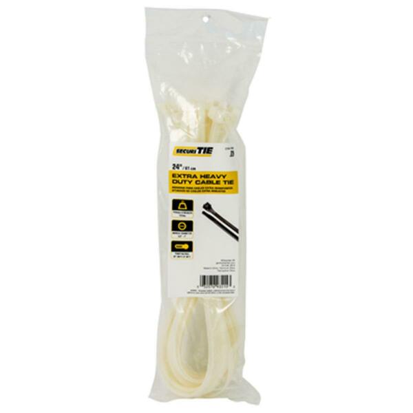 Gardner Bender 24 in. Natural Extra Heavy Duty Cable Tie, 25PK 220997